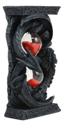 Figure 8 Prosperity Hour Of The Dragon Invertible Dual Dragon Sandtimer Statue - Ebros Gift