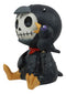 Large Furrybones Raven Suit Leopold Skeleton Statue 3.5"H Raven Crow Furry Bones