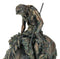 Large End of Trail Bronze Finish Native American Warrior On Horse Figurine