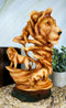 Ebros Savanna Safari Lion Bust Statue 13"Tall Lion King Pride Rock Lion Family