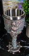 Ebros Nautical Sirens Of The Sea Rustic Mermaid Goblet 7.5" Height 5oz Liquid