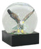 Ebros Wildlife Wings of Glory Ascending Bald Eagle Glitter Water Globe Collectible Figurine 4.5" Tall US Patriotic National Emblem Soaring Bald Eagle