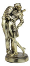 Unconditional Surrender Bronzed Navy Sailor Kissing Nurse Statue World War 2