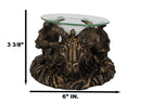 Pagan Occult Baphomet Sabbatic Goat Skull Demon Candle Oil Tart Scent Burner
