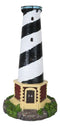 Ebros Nautical Cape Hatteras Lighthouse Statue 20.5" Tall with Solar Lantern LED
