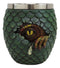 Green Khaleesi's Dragon Scale Egg With Wyrmling Small Cups Shot Glass Set Of 2