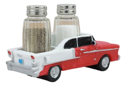Ebros Red Prince Of Bel Air Car Figurine Holder For Salt And Pepper Shakers Set