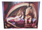 Ebros Anne Stokes Inner Sanctum Dragon Queen Wood Framed Picture Canvas Decor