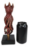 Ebros Red Octopus Demon King Crushing Skull Novelty Beer Tap Handle Figurine With Base