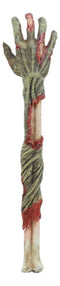 Ebros Gory Zombie Back Scratcher Figurine 15"L Undead Walker Bone Hand Arm Replica