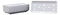 Japanese Raw Sushi Preparation Storage White Neta Zara Melamine Plates Set of 6