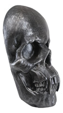 Ebros Morbid Ghastly Demon Vampire Fanged Skull Hanging Wall Decor Plaque 9"H