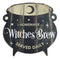 Homemade Witches Brew Served Daily MDF Wall Art Sign Plaque With Cauldron Shape