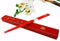 Ebros Classy Crane Bird Lacquered Chopstick Set With Travel Storage Case Chopsticks