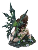 Ebros Tribal Forest Fairy Oracle with Friends Figurine Snow White Faerie Garden Decor