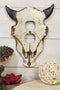 Set of 2 Western Bull Bison Cow Skull Double Receptacle Outlet Wall Plates