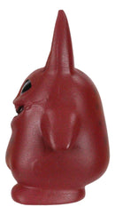 Underbedz Red Devil Fire Ball Blaster Umbie Monster Mini Collectible Figurine