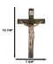 Passion of Jesus Christ Death at Calvary Crucifix Catholic INRI Wall Cross Decor