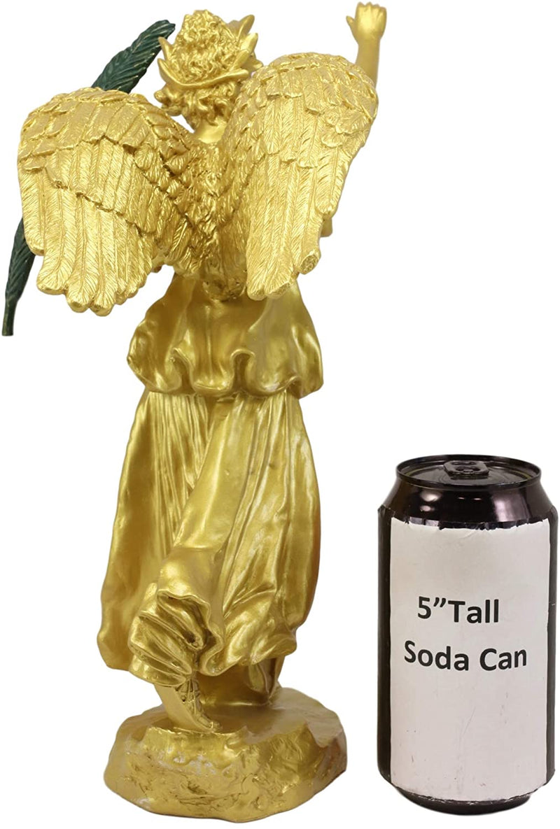 Ebros Augustus Saint Gaudens Rendition of Allegorical Winged Victory Statue 12"H