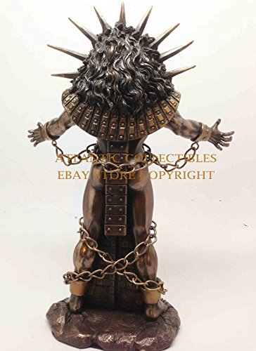 Ebros Greek Primordial Titan Celestial Heavens Chained Hyperion Statue Father of Helios God of Light Sun Figurine 10"H - Ebros Gift
