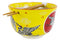 Red Flying Crane With Red Moon Ramen Noodles Soup Large 6"D Bowl With Chopsticks