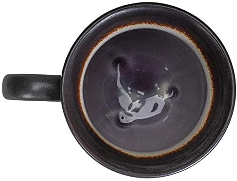 Ebros Triple Moon Magic Witch Cauldron Reduction Fired Ceramic Large Mug Or Bowl 32oz