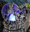 Mother Dragon With Baby Wyrmlings Guarding LED Crystal Egg Night Light Figurine