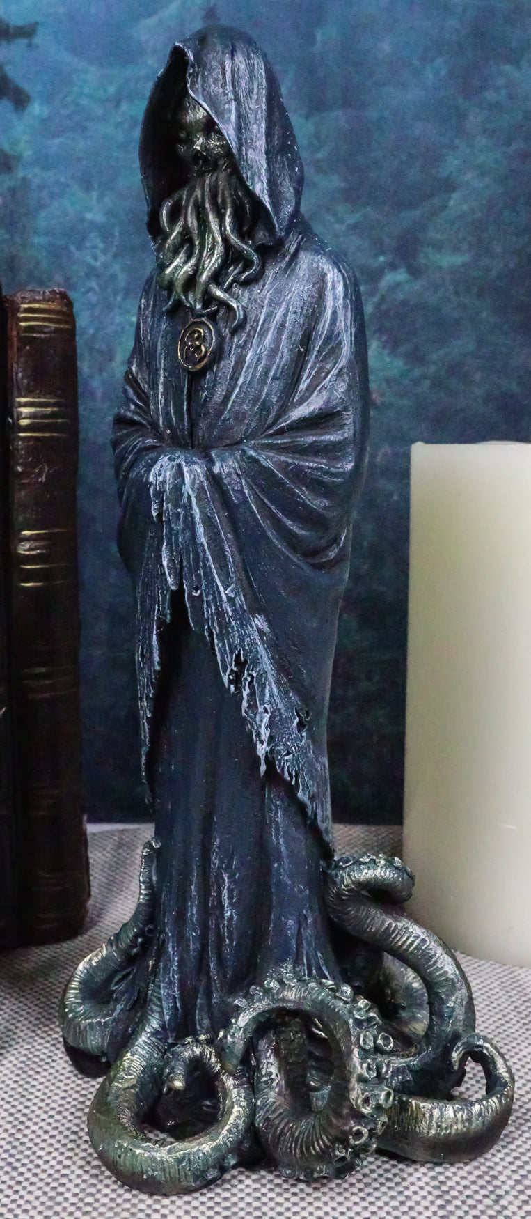 Underworld Hades Centurion Mythological God Cthulhu Octopus Tentacles Figurine - Ebros Gift