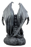Ebros Warden Large Cathedral Guardian Crouching Winged Gargoyle Statue 12.5"H
