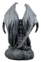 Ebros Warden Large Cathedral Guardian Crouching Winged Gargoyle Statue 12.5"H