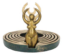 Oberon Zell Dearinth Earth Goddess And Sky God Mini Altar Votive Candle Holder