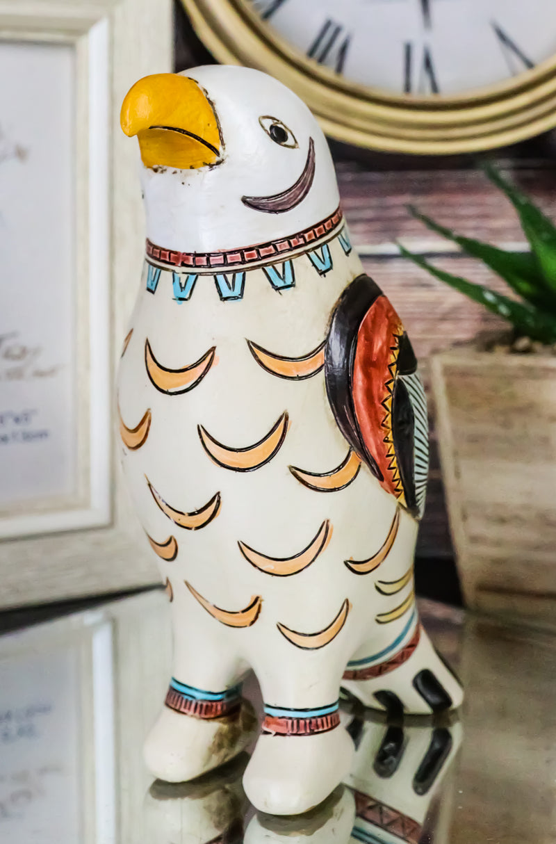 Native Tribe American Aztec Hopi Indian Style Bald Eagle Totem Spirit Figurine
