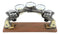 Rustic Western Cowboy Dueling Six Shooter Revolver Guns 5 Votive Candle Holders