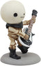 Bone Rockers Lucky Drummer Electric Bassist and Guitarist Skeleton Figurine Set