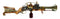 Annialator MK II Steampunk Ionizer Rifle Prototype Cosplay Prop Figurine 29"L