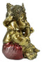 Vastu Hindu Elephant God Baby Ganesha Ganapati With Fire Ember In Hand Figurine