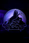 Ebros Sacred Unicorn Riding Night Clouds Acrylic Panel Colorful LED Night Light