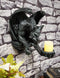 Ebros Whitechapel Manor Gargoyle Candle Holder Wall Sconce Plaque Sculpture 12"H