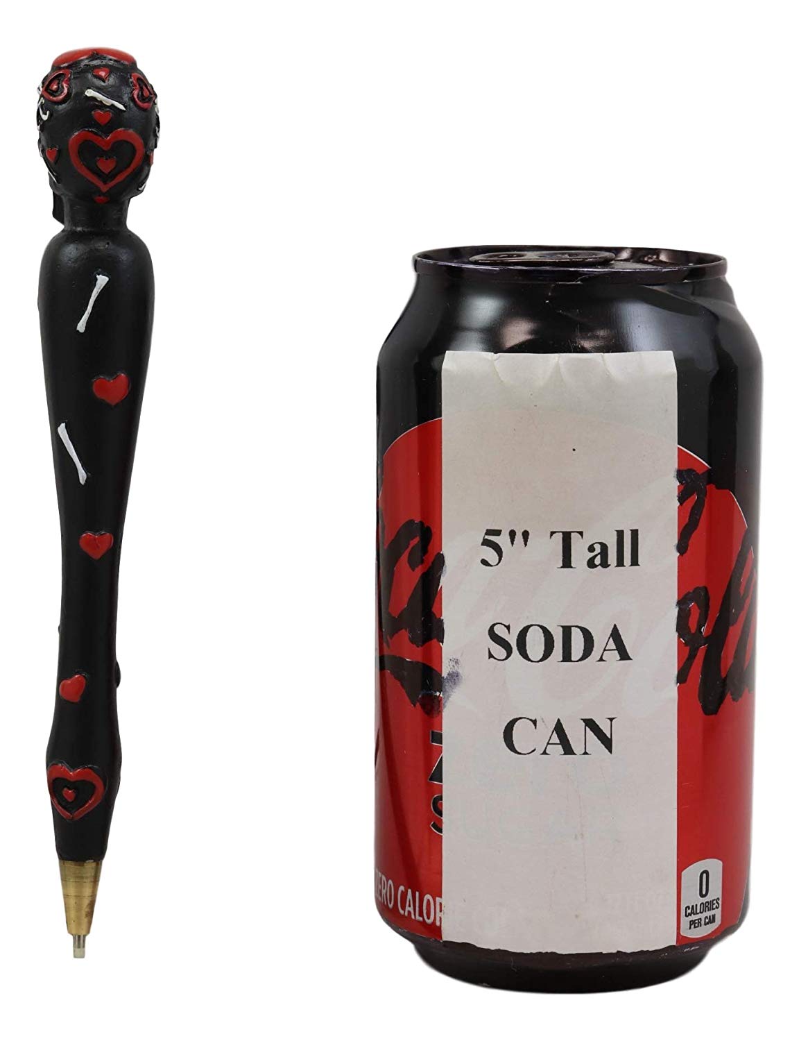 Ebros Dias De Los Muertos Day Of The Dead Sugar Skull Pen Set of 3 Ossuary
