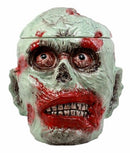 Ebros Gift Ceramic Walking Dead Zombie Cookie Jar Decorative Figurine 8.25"H