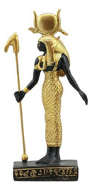 Egyptian Goddess Of Motherhood Hathor Dollhouse Miniature Statue Gods Of Egypt