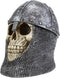 Ebros Gift Medieval Knight Skull Figurine 6.25" Height