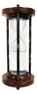 Classic Vintage Timeless Design Wooden Hourglass Water Sand Timer Sandtimer