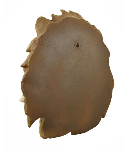 Ebros Lion Head Wall Decor Plaque 16"Tall Taxidermy Art Alpha Pride Rock King - Ebros Gift
