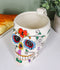 Ebros Tribal Day of The Dead Love Lock Sugar Skull Drink Coffee Mug Cup Ceramic