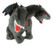 Ebros Hercules Second Labor Greek Hydra 2 Headed Dragon Luxe Soft Plush Toy Doll 14"W