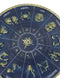 Blue Astrological Horoscopes Zodiac Constellations Sun Decorative Incense Holder