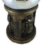 Egyptian Nefertiti Bastet Astrology Golden Column Pillar LED Light Crystal Ball