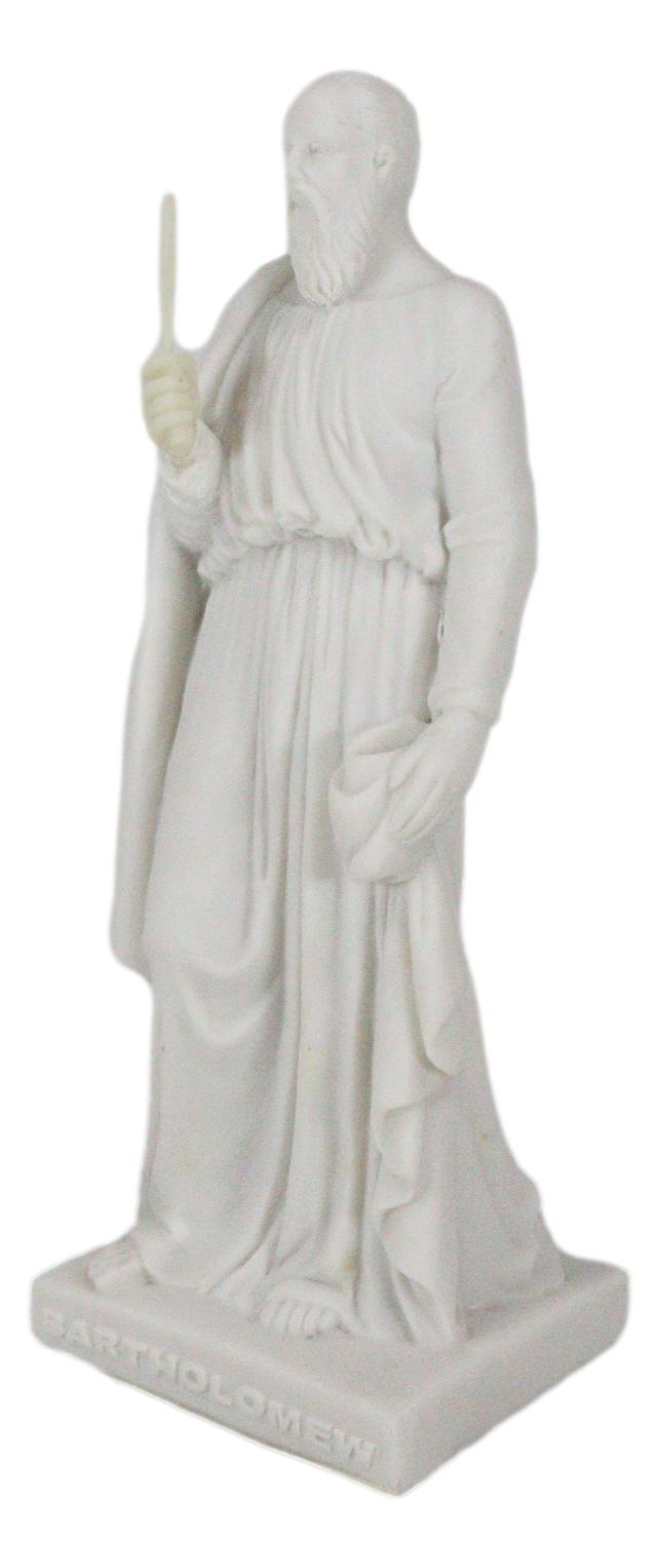Bertel Thorvaldsen Copenhagen Museum Christ Hall Apostle Bartholomew Statue 8"H - Ebros Gift