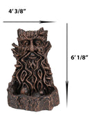 Greenman Tree Man God Forest Ent Waterfall Smoke Backflow Incense Cone Burner